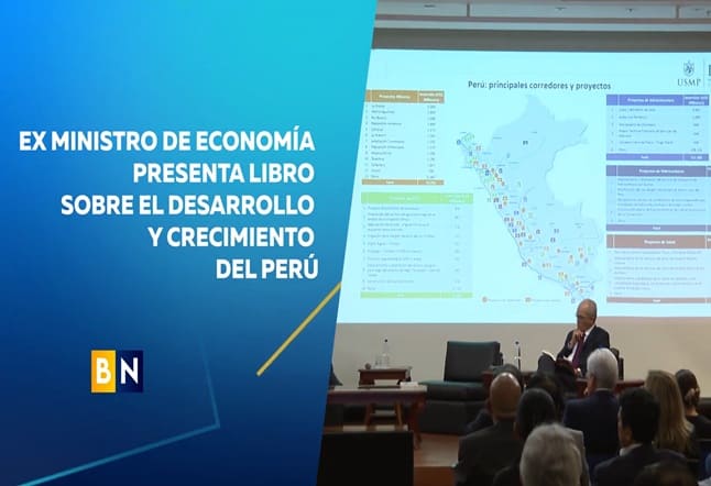 PRESENTACIÓN DE LIBRO SOBRE INFRAESTRUCTURA POR LA USMP